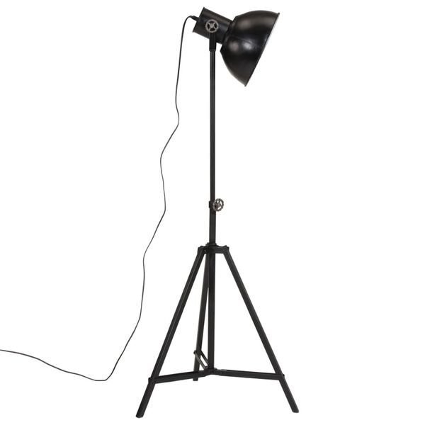vidaXL Stehleuchte 25 W Schwarz 61x61x90/150 cm E27