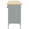 vidaXL Werkbank mit Schubladen 4 pcs Rot und Grau 200 x 55 x 85 cm