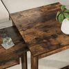 vidaXL Kaffeetisch Set 2 pcs Ger&auml;ucherte Eiche Holzwerkstoff
