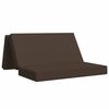 vidaXL Klappsofa Bett 160 x 67 x 45 cm Taupe
