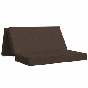 vidaXL Klappsofa Bett 160 x 67 x 45 cm Taupe