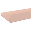 vidaXL Schwebendes Regal Wandmontiert 4 pcs Rosa 60 x 9 x 2,5 cm Stahl