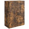 vidaXL Wandschrank 66 x 34,5 x 90 cm Holzwerkstoff R&auml;uchereiche