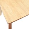 vidaXL Esszimmerst&uuml;hle 2 pcs Natur 50 x 52,5 x 91 cm