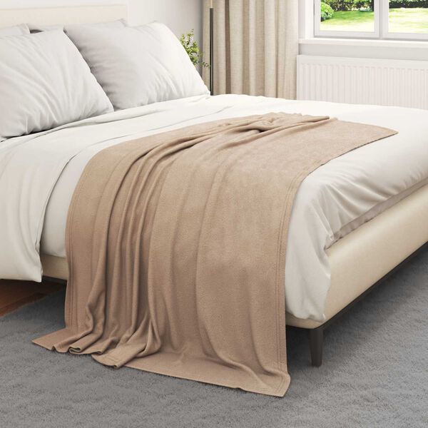 vidaXL Wohndecken 24 pcs Kamel 170 x 130 cm Fleece