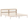 vidaXL Kopfteil mit Ablagen 180 cm Massivholz Kiefer