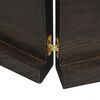 vidaXL Tischplatte 220x60x(2-4) cm Massivholz Behandelt Baumkante