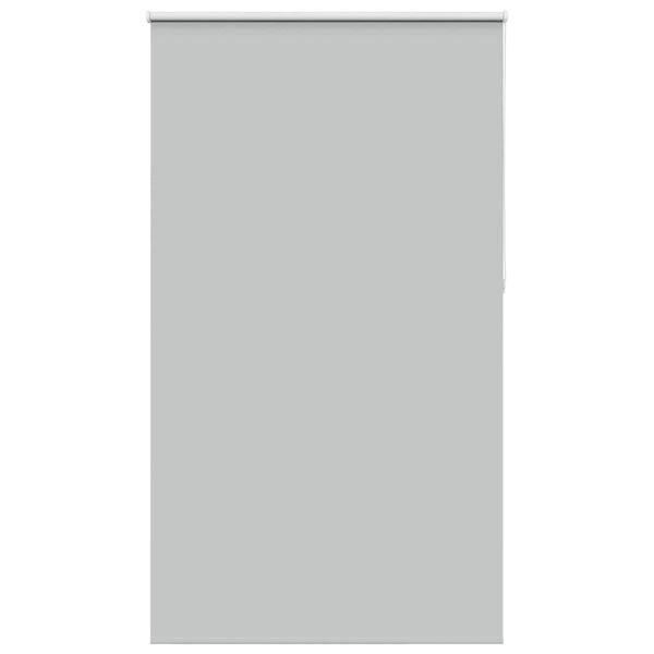 vidaXL Verdunkelungsrollo Hellgrau 130x210cm Stoffbreite 126,6cm