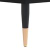 vidaXL Plattenschrank Schwarz 100x38x48 cm Holzwerkstoff