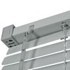 vidaXL Fensterjalousien Aluminium 100x220 cm Silber