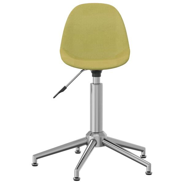 vidaXL B&uuml;rostuhl Drehbar Gr&uuml;n Stoff