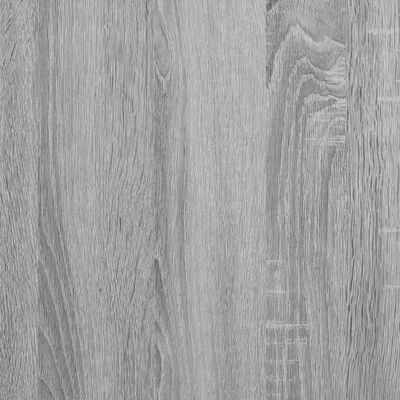 vidaXL Couchtisch Grau Sonoma 70x50x50 cm Holzwerkstoff und Metall
