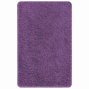 vidaXL Rutschfeste Badmatte Lila 50 x 80 cm PP