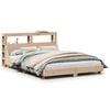vidaXL Massivholzbett ohne Matratze 160x200 cm Kiefernholz