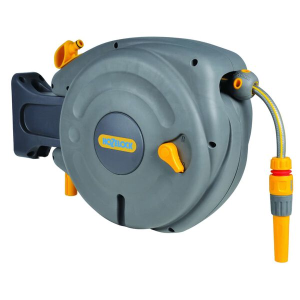 Hozelock Schlauchaufroller Wandmontage mit 10 m Schlauch Auto Reel