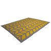 Bo-Camp Outdoor-Teppich Chill mat Flaxton 2x1,8 m M Ockergelb