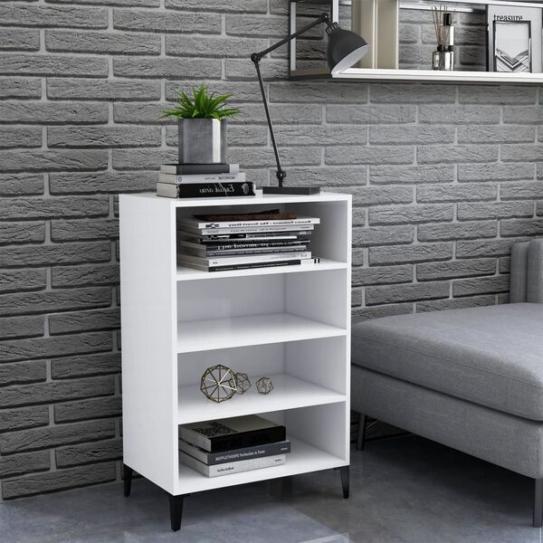 vidaXL Sideboard Wei&szlig; 57x35x90 cm Holzwerkstoff
