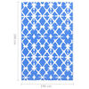 vidaXL Outdoor-Teppich ARAKIL Wei&szlig; und Blau 190x290 cm PP