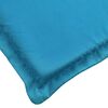 vidaXL Sonnen-Lounger Kissen Hellblau 180 x 60 x 4 cm Oxford-Stoff
