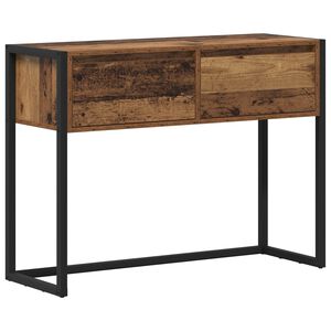 vidaXL Beistelltisch Altholz 100 x 36 x 75 cm Holzwerkstoff