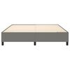 vidaXL Boxspringbettgestell Dunkelgrau 180x200 cm Stoff