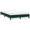 vidaXL Bettgestell ohne Matratze Dunkelgr&uuml;n 120x220 cm Samt