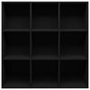 vidaXL B&uuml;cherregal Schwarz 98x29x97,5 cm Holzwerkstoff