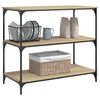 vidaXL K&uuml;chenwagen Sonoma-Eiche 102x50x95 cm Holzwerkstoff