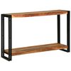 vidaXL Konsolentisch Braun 120 x 33 x 75 cm Massivholz Akazie