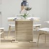 vidaXL Esstisch Sonoma-Eiche 110 x 60 x 75 cm Holzwerkstoff