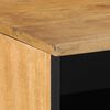 vidaXL TV-Schrank Braun 80x33x46 cm Massivholz Mango
