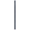 vidaXL Zaunpfosten 3 Stk. Dunkelgrau 185 cm Aluminium