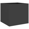 vidaXL Pflanzk&uuml;bel Schwarz 32x30x29 cm Stahl