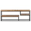 vidaXL TV-Schrank 110x30x39 cm Recyceltes Massivholz Teak