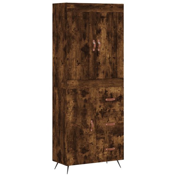 vidaXL Highboard R&auml;uchereiche 69,5x34x180 cm Holzwerkstoff