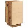 vidaXL Nachttische 2 Stk. mit 2 Schubladen Altholz-Optik 36x36x68 cm