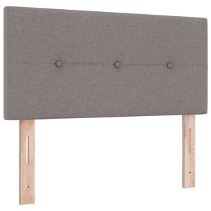 vidaXL H&ouml;henverstellbares Kopfteil mit Kopfteil Taupe 100 cm Stoff