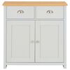 vidaXL Sideboard Grau vidaXL Sideboard Grau 79 x 35 x 81 cm