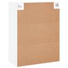 vidaXL Wandschrank Wei&szlig; 69,5x34x90 cm