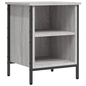 vidaXL Schuhregal Grau Sonoma 38x35x50 cm Holzwerkstoff