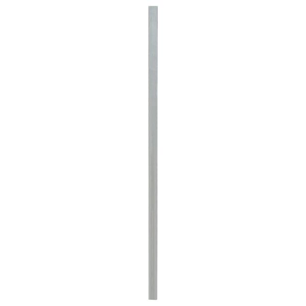 vidaXL Zaunpfosten 10 Stk. Silbern 200 cm Verzinkter Stahl