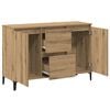 vidaXL Sideboard Artisan-Eiche 102x35x70 cm Holzwerkstoff