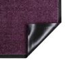 vidaXL Fußmatte Bordeaux 80 x 60 x 1,2 cm Teddystoff