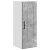 vidaXL K&uuml;chenschrank Kalmar 2 pcs Beton Grau 30 x 31 x 80 cm