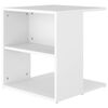 vidaXL Beistelltisch Wei&szlig; 45x45x48 cm Holzwerkstoff