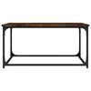 vidaXL Couchtisch R&auml;uchereiche 80x50x40 cm Holzwerkstoff und Eisen