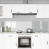 vidaXL K&uuml;chenr&uuml;ckwand 2 pcs Transparent 110 x 50 cm Geh&auml;rtetes Glas