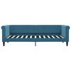 vidaXL Tagesbett Ausziehbar Blau 80x200 cm Samt