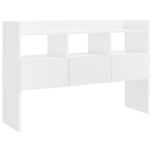 vidaXL Sideboard Hochglanz-Wei&szlig; 105x30x70 cm Holzwerkstoff