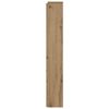 vidaXL Kopfteil Artisan-Eiche 160 x 17 x 104,5 cm Holzwerkstoff